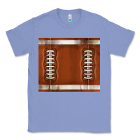 Colony Blue distressed american football pattern Classic Tee - TumblerDesignByShophia