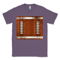 Lavender distressed american football pattern Classic Tee - TumblerDesignByShophia