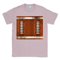 Lilac distressed american football pattern Classic Tee - TumblerDesignByShophia