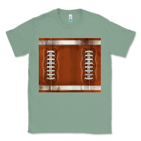 Sage distressed american football pattern Classic Tee - TumblerDesignByShophia