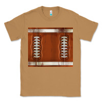 Toasted Coconut distressed american football pattern Classic Tee - TumblerDesignByShophia