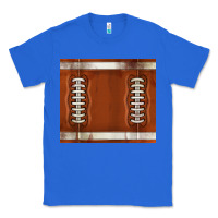 True Royal distressed american football pattern Classic Tee - TumblerDesignByShophia