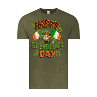 Vintage Olive happy st patricks day Vintage Tee - CowGirlArtShop