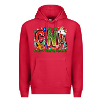 Cardinal Christmas CNA Premium Hoodie - CowhideDigitalArt