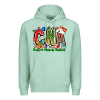 Seafoam Christmas CNA Premium Hoodie - CowhideDigitalArt