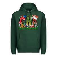 Sports Green Christmas CNA Premium Hoodie - CowhideDigitalArt