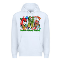 White Christmas CNA Premium Hoodie - CowhideDigitalArt