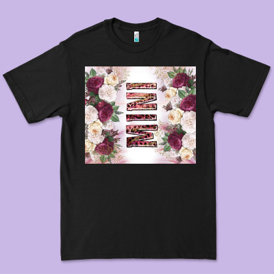 Mother’s Day Mini Flowers Tumbler Tbs Premium Tee Designed By Tumblerdesignbyshophia