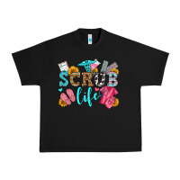 Black scrub life olivia Urban Heavy Tee - OliviaCreatesArt