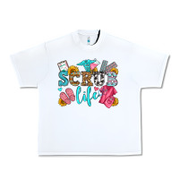 White scrub life olivia Urban Heavy Tee - OliviaCreatesArt