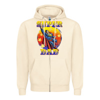 Sandshell super dad Zipper Hoodie - BarkalooDesign