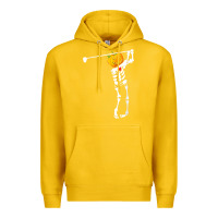 Lemon Golf Skeleton Pumpkin Halloween Shirt Premium Hoodie - maiPhamDesign