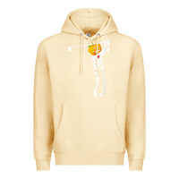 Pina Colada Golf Skeleton Pumpkin Halloween Shirt Premium Hoodie - maiPhamDesign