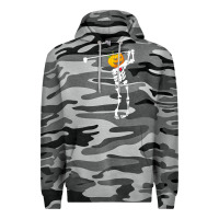 Slate Camo Golf Skeleton Pumpkin Halloween Shirt Premium Hoodie - maiPhamDesign