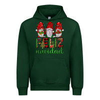 Forest Green feliz navidad gnomies Urban Hoodie - JahusDesignShop