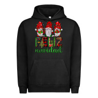 Pigment Black feliz navidad gnomies Urban Hoodie - JahusDesignShop