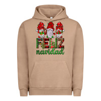 Pigment Burro feliz navidad gnomies Urban Hoodie - JahusDesignShop