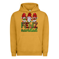Pigment Peanut Butter feliz navidad gnomies Urban Hoodie - JahusDesignShop