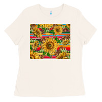 Bone mexican sunflowers Ladies Tee - TumblerDesignByShophia