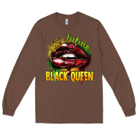 Chestnut Future black queen Long Sleeve Tee - FaDigitalArtStudio