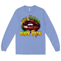 Colony Blue Future black queen Long Sleeve Tee - FaDigitalArtStudio