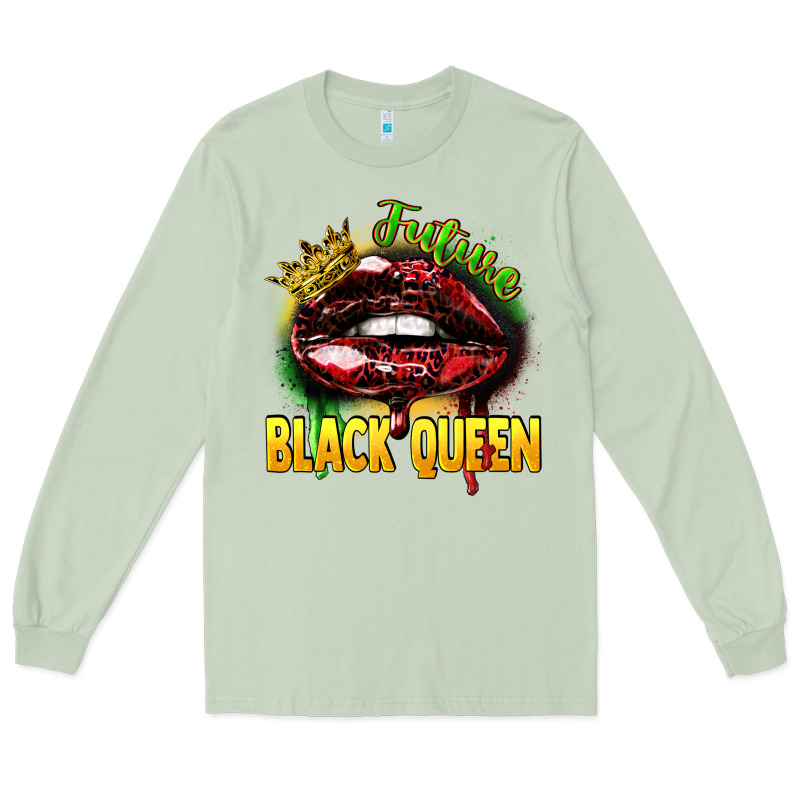 Future Black Queen Long Sleeve Tee by FaDigitalArtStudio | Teevron