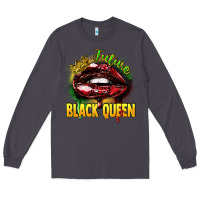 Smoke Future black queen Long Sleeve Tee - FaDigitalArtStudio