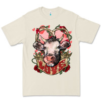 Bone Cow Valentine's Day love Premium Tee - HowdyJamesFarm