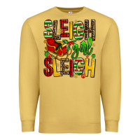 Antique Gold sleigh girl sleigh Premium Sweatshirt - AdoDesignShop