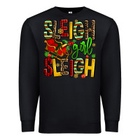 Black sleigh girl sleigh Premium Sweatshirt - AdoDesignShop