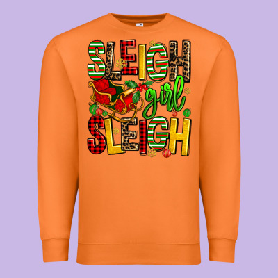 Sleigh Girl Sleigh Premium Sweatshirt Designed By Adodesignshop