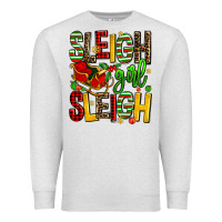Oatmeal Heather sleigh girl sleigh Premium Sweatshirt - AdoDesignShop