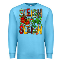 Ocean Blue sleigh girl sleigh Premium Sweatshirt - AdoDesignShop