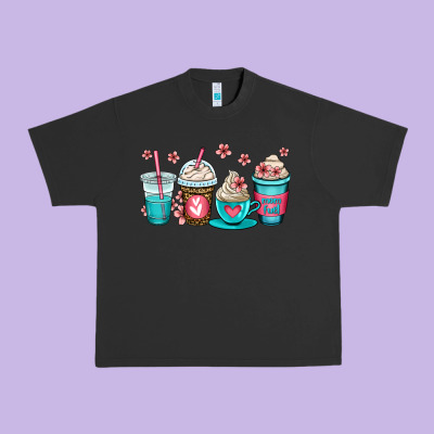 Mom Fuel Coffee Cups Urban Heavy Tee Designed By Oliviacreatesart