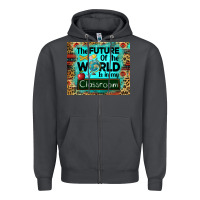 Smoke the future of the world is in my classroom mousepad Zipper Hoodie - BarkalooDesign