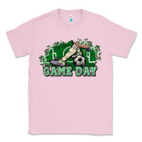 Bubblegum Pink Game day soccer Classic Tee - HowdyJamesFarm