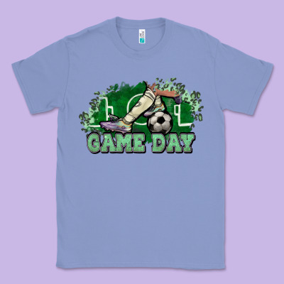 Game Day Soccer Classic Tee Designed By Howdyjamesfarm