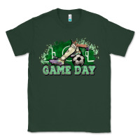 Sports Green Game day soccer Classic Tee - HowdyJamesFarm
