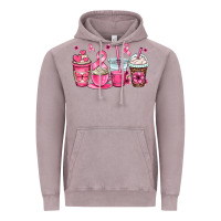 Vintage Zinc breast cancer coffee cups Vintage Hoodie - OliviaCreatesArt