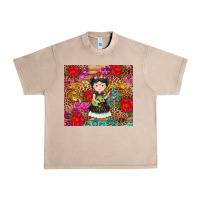 French Oak Mexican girl Urban Heavy Tee - RanaPortraitStore