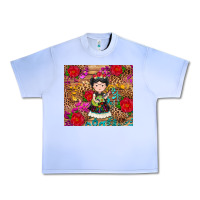 Grape Ice Mexican girl Urban Heavy Tee - RanaPortraitStore