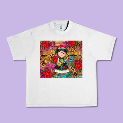 Mexican Girl Urban Heavy Tee Designed By Ranaportraitstore