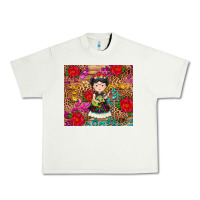 Pistachio Mexican girl Urban Heavy Tee - RanaPortraitStore