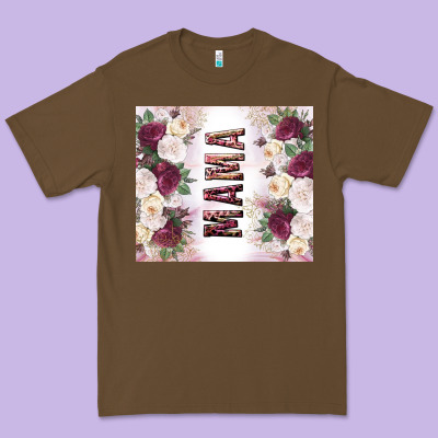 Mother’s Day Mama Flowers Tumbler Tbs Premium Tee Designed By Tumblerdesignbyshophia