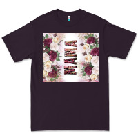 Plum mother’s day mama flowers tumbler tbs Premium Tee - TumblerDesignByShophia