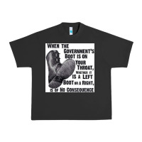 Pigment Black Vintage Retro Anarchy Day Gift Urban Heavy Tee - maiPhamDesign