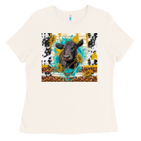 Bone black angus Ladies Tee - TumblerDesignByShophia