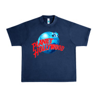 Navy planet hollywood restaurant Urban Heavy Tee - maiPhamDesign