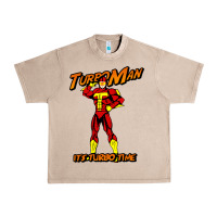 French Oak turbo man Urban Heavy Tee - maiPhamDesign