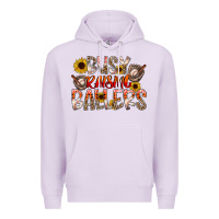 Lilac Busy Raising Ballers Premium Hoodie - CowhideDigitalArt